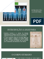 Aula 01 Introdução A Anatomia