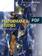 SCHECHNER, Richard 2006 "What Is Performance " in Performance Studies An Introduction