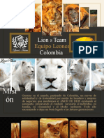 PRESENTACIÓN Lion S Team2
