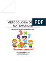 Habilidades del pensamiento matemático en niños con dificultades de aprendizaje