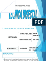 Tecnica Bisectal. Maxilar Superior e Inferior