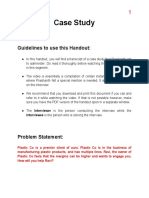 Case Study: Guidelines To Use This Handout