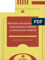 Derechos Fundamentales, Neoconstitucionalismo y Ponderación Judicial by Luis Prieto Sanchís
