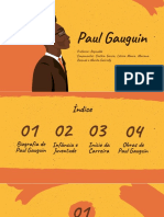 Biografias de Van Gogh e Paul Gauguin