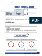 LKPD Unsur Unsur Lingkaran Kelas 8 PDF Free