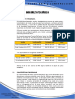 Informe Topografico Adicional N°01 Pillao