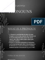 Pronouns Explained in Detail