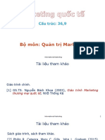 MAGM 0211. Marketing Quốc Tế