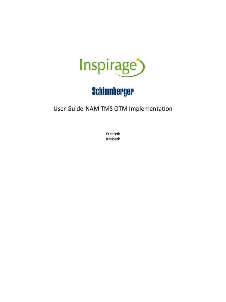 Spot Tendering in OTM User Guide | PDF | Internet | Communication