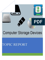  REPORT Storing Data