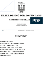 Filter Design For Zoned Dams