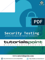 Security Testing Tutorial