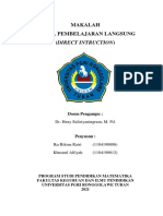 (Revisi Makalah) Kelompok 1 Model Pembelajaran Langsung