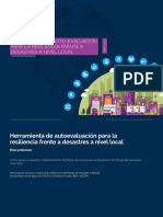 Herramienta de autoevaluacion de la resiliencia Desastres