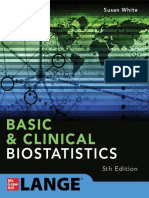Basic and Clinical Biostatistics, 5th Edition