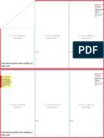 Brochure Layout Template Letterfold 11x255 - 0