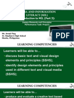 MIL PPT 03 Design Elements Poster Project