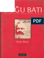 Doğu Batı Dergi - Sayı 55 Karl Marx