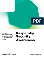 Kaspersky Security Awareness Training Brochure