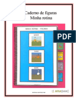 BR Cuaderno Figuras Minha Rotina