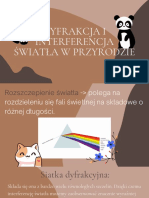 Dyfrakcja I Interferencja Światła W Przyrodzie