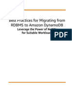 Best Practices For Migrating From Rdbms To Dynamodb