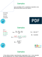 Força Elétrica (Exemplos)