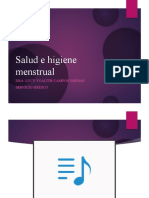 Platica de Salud e Higiene en La Menstruación