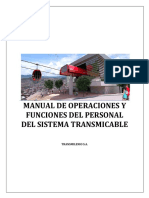 CO Manual de Operaciones y Funciones Del Personal Del Sistema TransMiCable