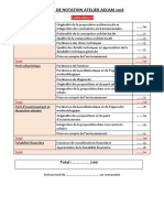 Grille de Notation Atelier Aecam 2018: Parti Architectural