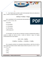 ESTEQUIOMETRIA - EXERCÍCIOS RESOLVIDOS