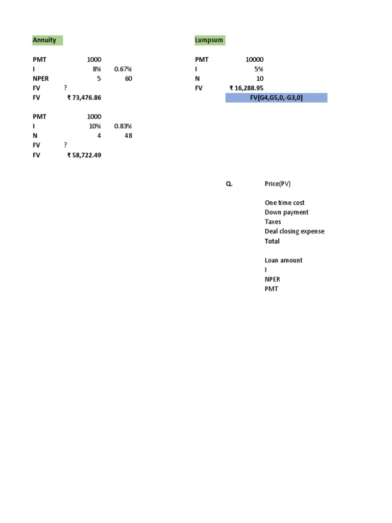 CF Practice | PDF