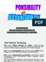 Tugas & Tanggung Jawab Pengawas Operasional (Responsibility & Accountability)