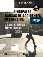 Principales Causas de Accidentes Peatonales