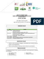 Nota Conceptual Taller Economía Forestal