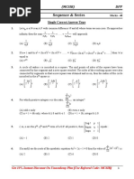 Q - Sequence & Series - DPP