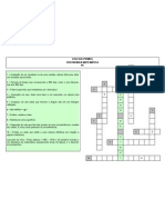 Cruzadinha Matemática - 05