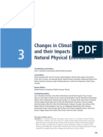 Changes in Climate Extremes and Their Impacts On The Natural Physical Environment
