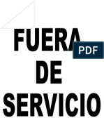 Servicio DE Fuera