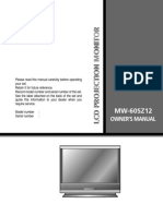 MW-60SZ12: Owner'S Manual
