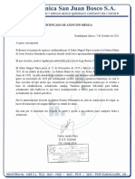 Certificado de Atencion Medica