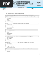 Narrative Tenses WS1 Key