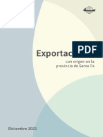 Exportaciones con origen en Santa Fe