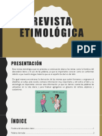 Revista etimológica latina abecedario derivación