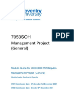 Module Guide For 7053soh 2122sepjan Management Project (General)