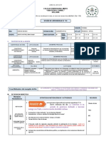 Sesiónes de Aprendizaje 3 I Bim - CC - Ss 4to de Sec