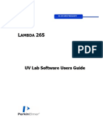 09931275D L265 UV Lab Software Users Guide