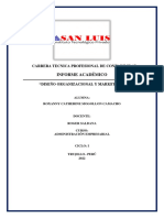 La Organización. Diseño Organizacional y Marketing - PDF Completado