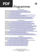 Unity Cheatsheet