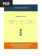 Calibration of HPLC